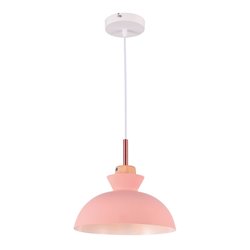 Lámpara de techo colgante Serie Sompara E27 Ø280mm Rosa