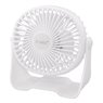 Mini ventilador sobremesa USB Alua Ø15cm 3W Blanco