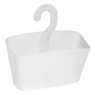 Cesto con percha multifunción Blanco - Retráctil 12uds