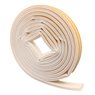 Burlete de silicona adhesivo 9mm 6M Blanco