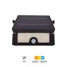 Foco proyector solar LED Cela con sensor de movimiento y crepuscular 6W 3000 - 4000 - 6000K IP54 Negro