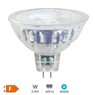 Bombilla LED dicroica cristal 38º 5,5W MR16 6500K