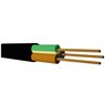 Rollo 50M Manguera RV-K flexible (3x2.5mm) Negro