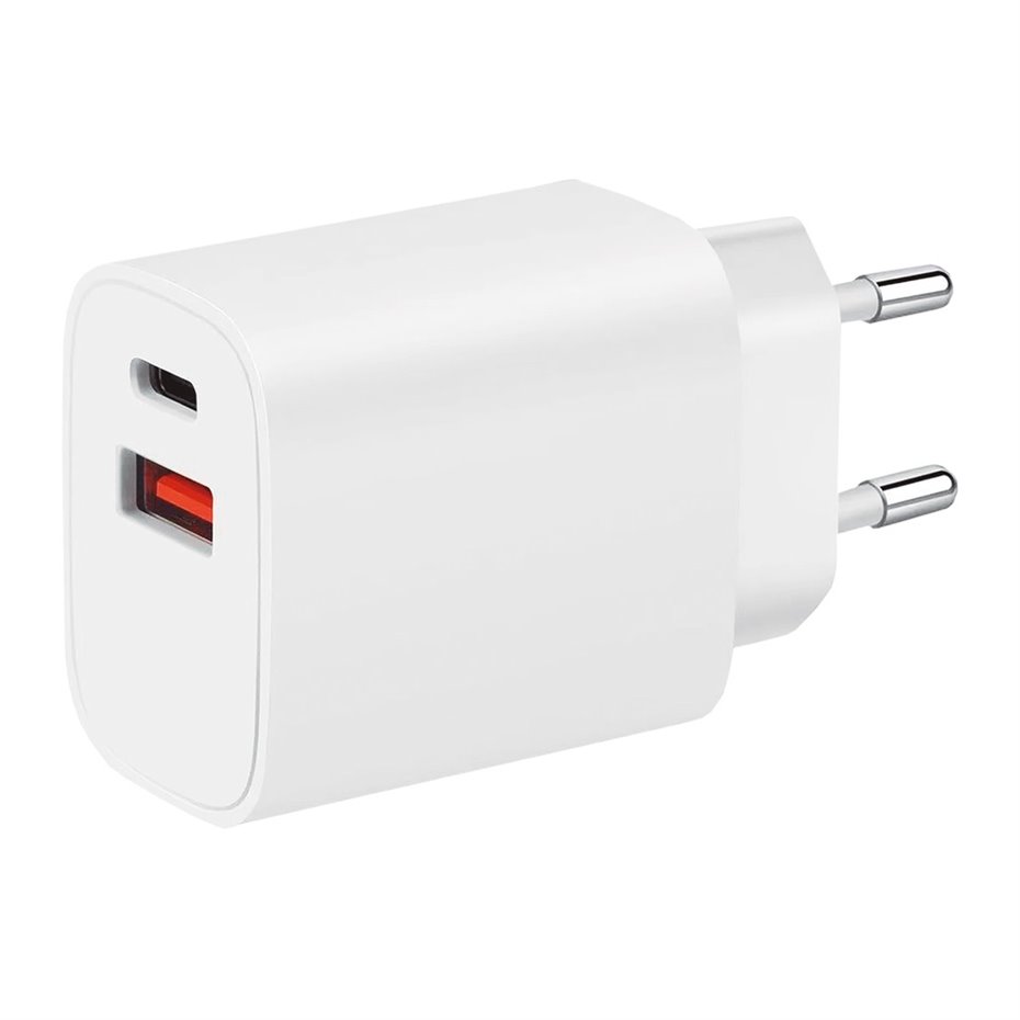 Cargador GaN USB C + A