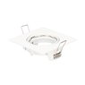 Aro basculante cuadrado empotrable Chandur Blanco